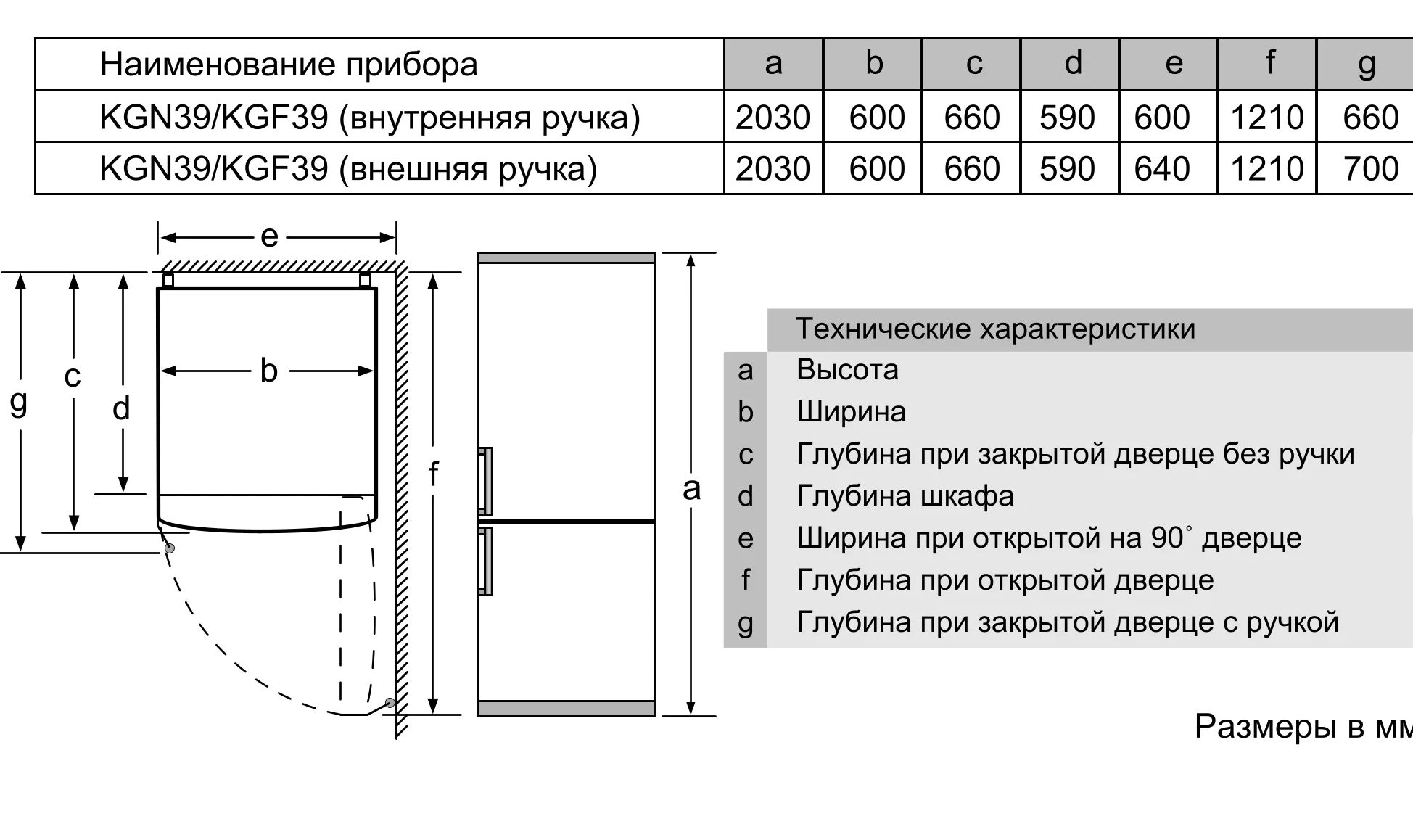 Холодильник Bosch KGN39XW326, двухкамерный, No frost, белый — фото 9