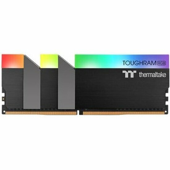 Оперативная память Thermaltake DDR4 16Gb (2x8Gb) 3000MHz pc-24000 Toughram RGB black (R009D408GX2-3000C16B)