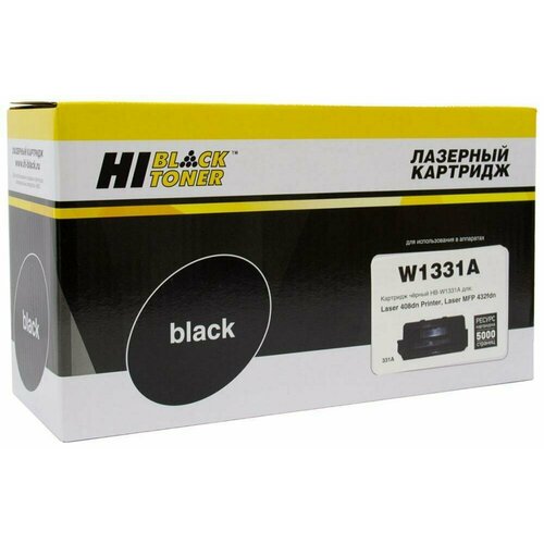 Hi-Black Тонер-картридж совместимый Хай-Блэк Hi-Black HB-W1331A 797026735 W1331A черный 5K