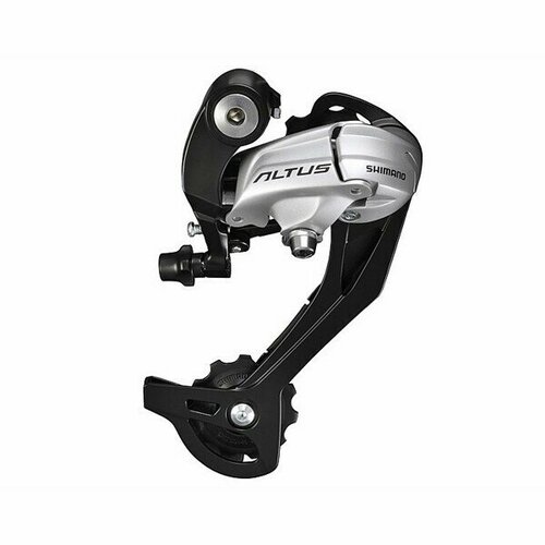 Перек. зад. Shimano Altus, M370, SGS, 9ск Серебристый перек ль задний shimano acera t3000 sgs 9ск erdt3000sgsl