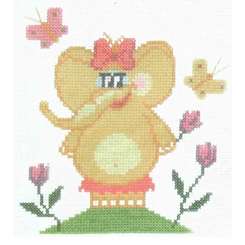 Набор для вышивания крестом машенька Очаровашка, 15*15см