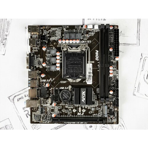 Материнская плата AFOX IH310C-MA6 719400₽