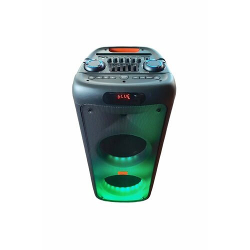 Колонка акустическая портативная Караоке МССХ1 P M P O 6000Вт2 микрофонаПультBluetoothUSBFMTF cardАудио входВход для гитарыLed Подсветка 3070000₽