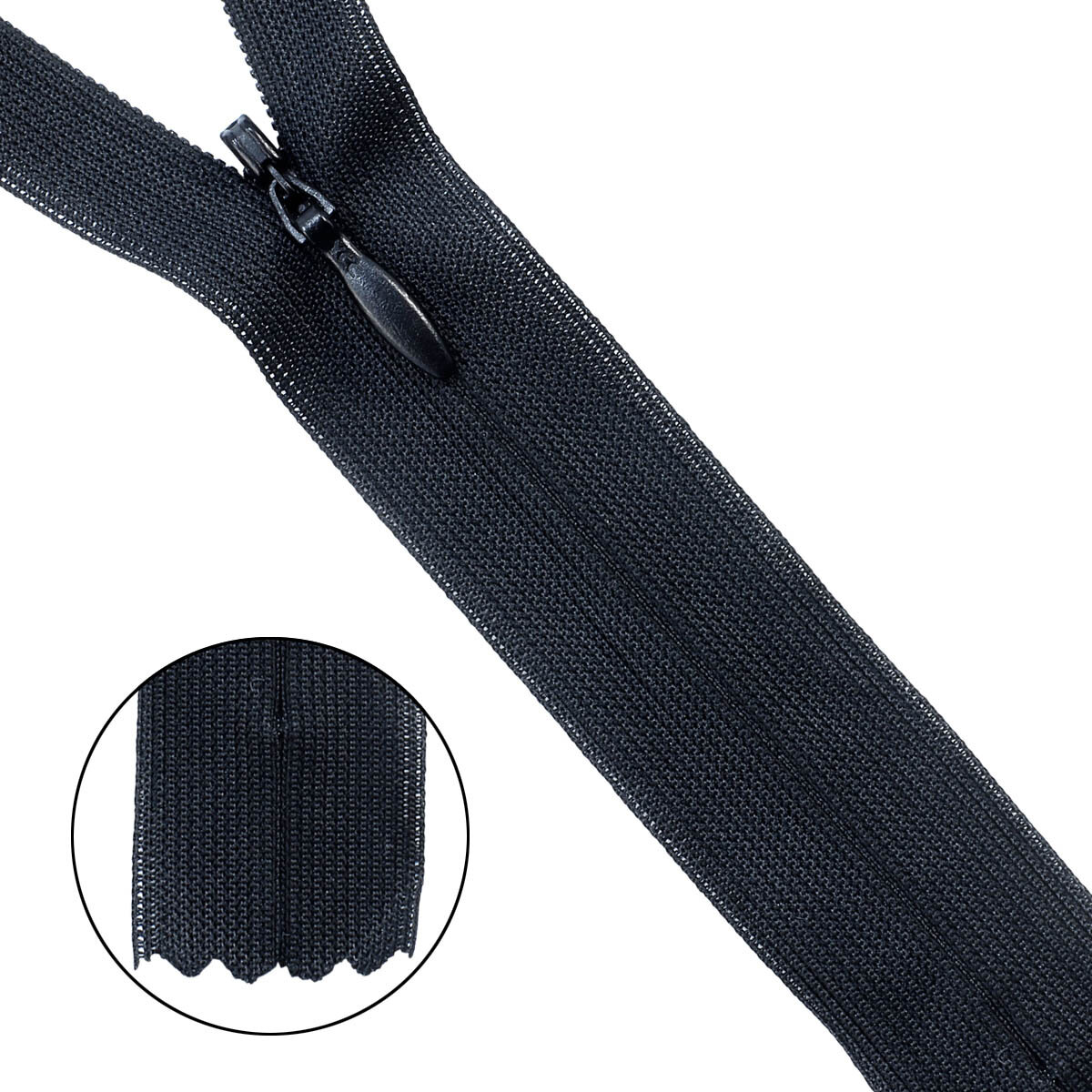 фото 31150/18 Молния потайн. тип-3 18см. черн.