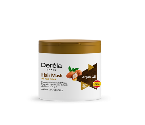 DERELA Маска для волос с аргановым маслом 400мл