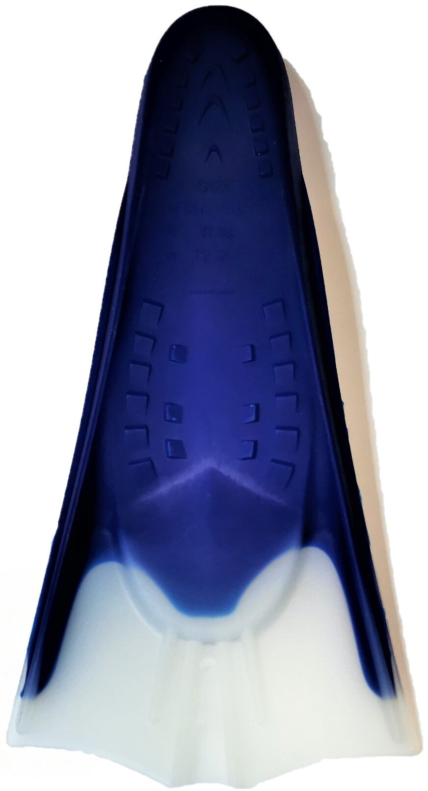 Ласты тренировочные 35-36, син./прозр, силикон — фото 1