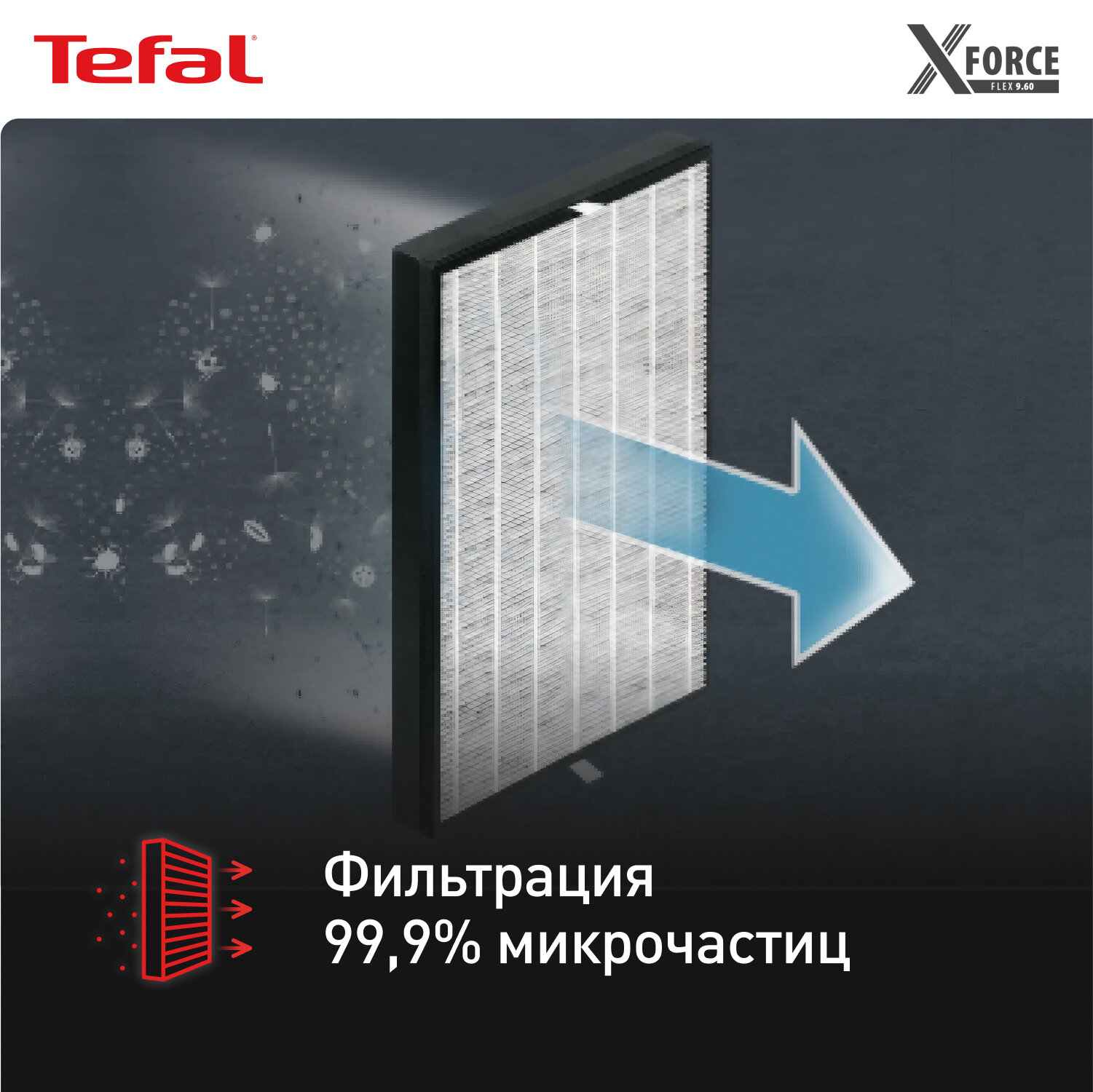 Пылесос Tefal X-Force Flex 960 Allergy TY2039WO