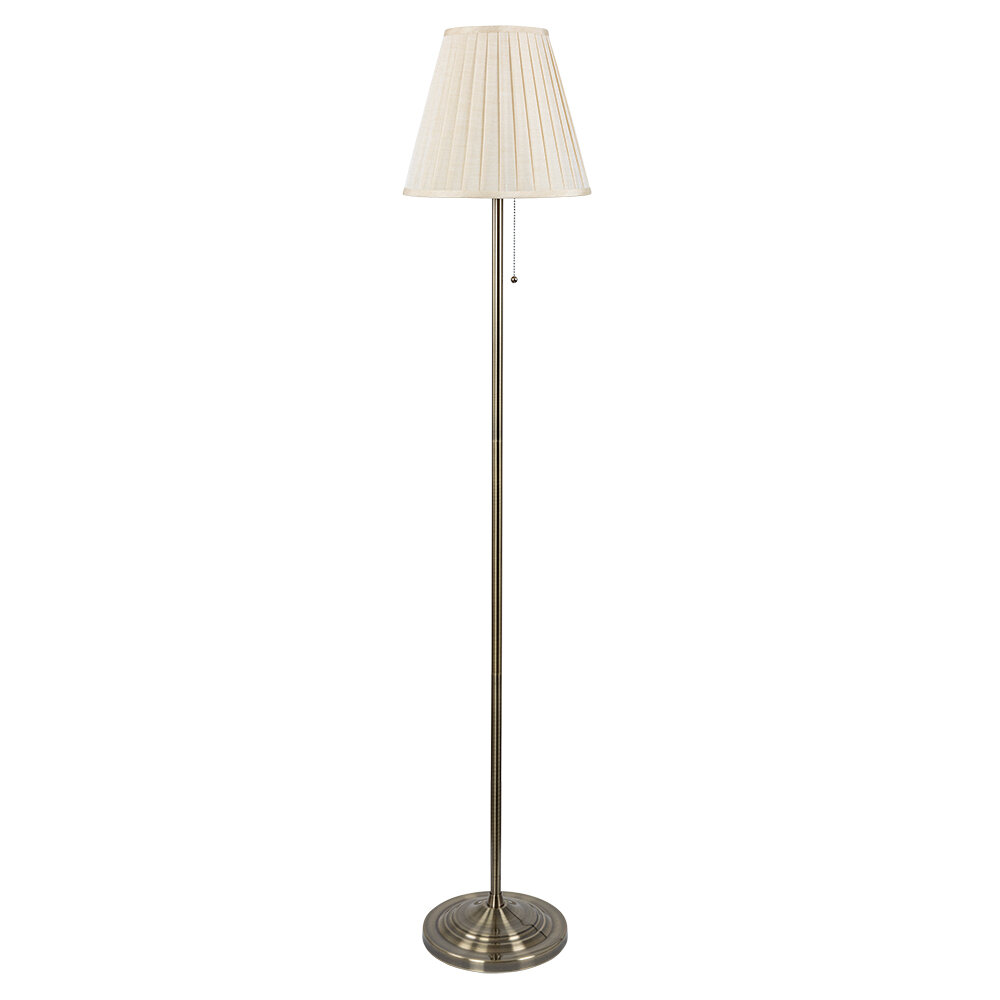 Торшер с абажуром ARTE LAMP A5039PN-1AB