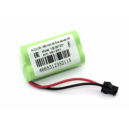 Аккумулятор Ni-Cd 3.6V 1800 mAh AA Row разъем SM