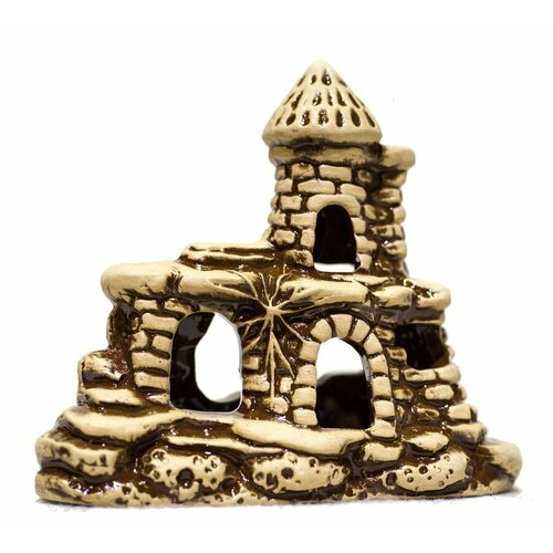 Декорация для аквариума Мини-Замок 125x6x11см 597₽