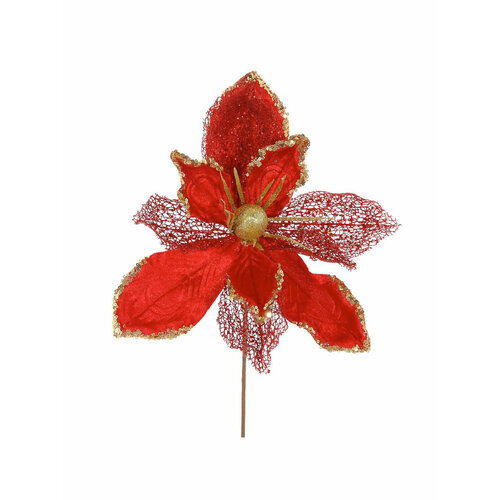 Цветок искусственный Магнолия 35x35x51 см