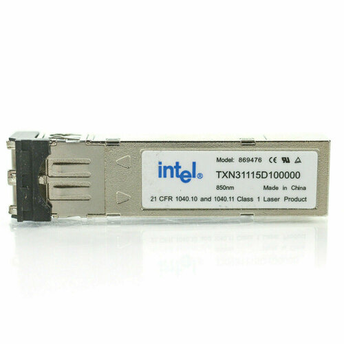 Трансивер Intel 4,25Gbps MMF Short Wave 850nm 550m Pluggable miniGBIC FC4x Transceiver SFP 4Gb TXN31115D100000 869476 трансивер acd 100g ethernet qsfp28 pluggable transceiver