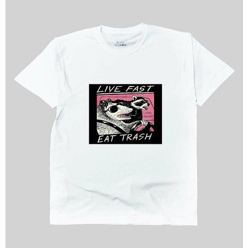 фото Футболка, размер m, белый yoha print