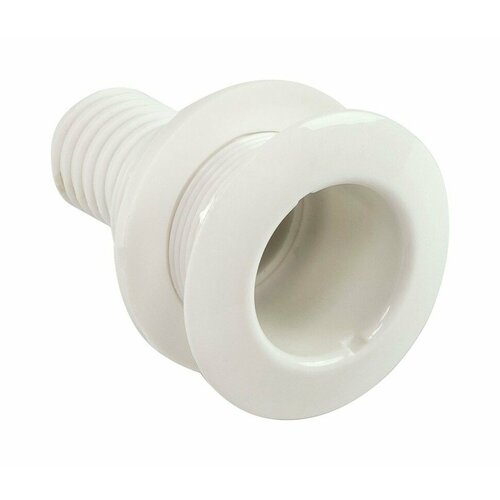 фото Разъем водосброса с обратным клапаном под шланг 32 мм, белый nuova rade