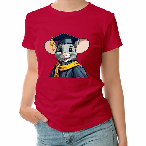 фото Футболка roly, размер s, красный