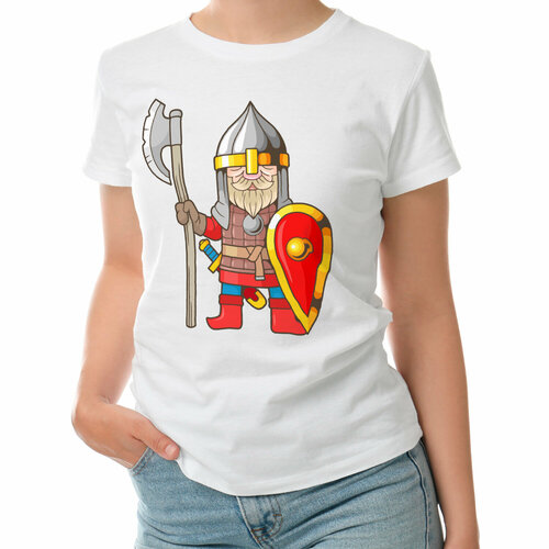 фото Футболка roly, размер s, белый