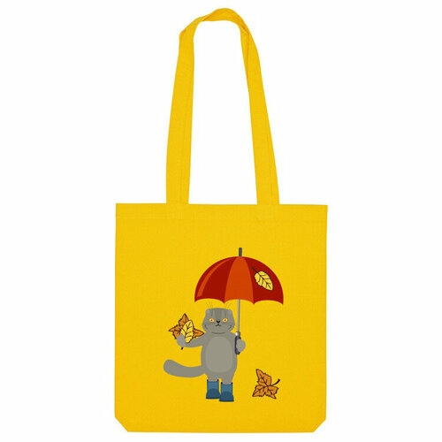 фото Сумка шоппер us basic, желтый