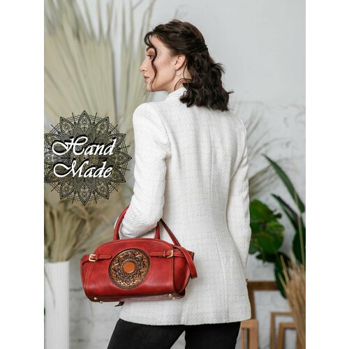 Сумка LUMIDA, красный вместительная зимняя сумка на плечо для женщин квадратная клетчатая дамская сумочка тоут с подмышками модный дамский саквояж на одно плеч