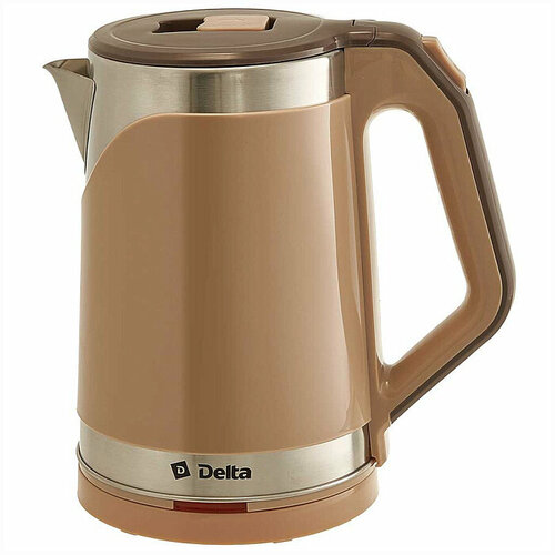 Чайник электрический 20Л 1500ВТ двухсл корпус колба нерж СТКОРП пластик диск БЕЖ DELTA 238800₽