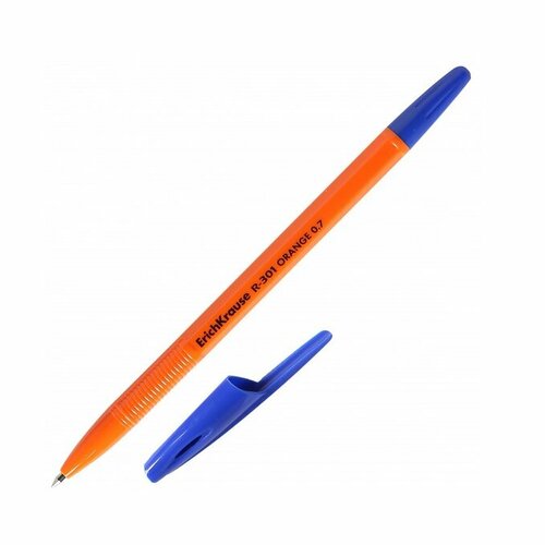 Набор шариковых ручек Erich Krause R-301 Orange Stick (0.35мм, 4 цвета чернил) 4шт, 24 уп. (44594)