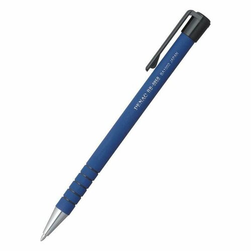 Ручка шариковая автоматическая Penac RB-085B BA 035мм синий цвет чернил 12шт 2425₽