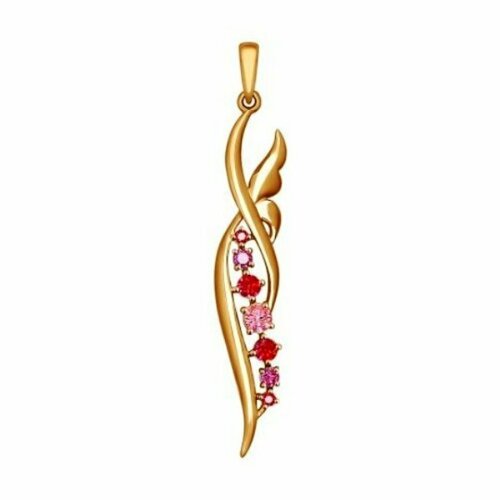 фото Подвеска подвеска из золота 034998, красное золото, 585 проба dragomarket