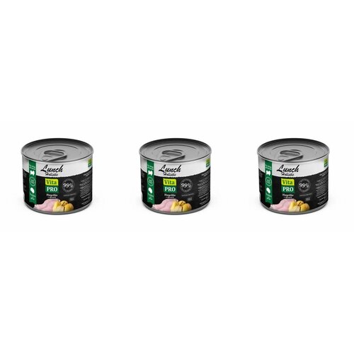 Vita Pro Консервы для собак индейка с грушей Lunch 240 г, 3 шт