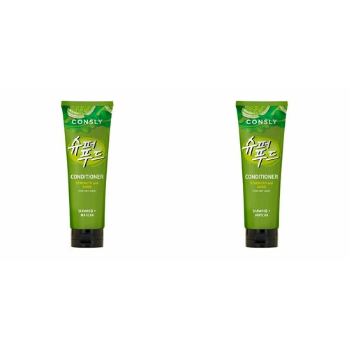 Кондиционер CONSLY, Seaweed & Matcha Conditioner for Strength & Shine, 250мл, 2 шт