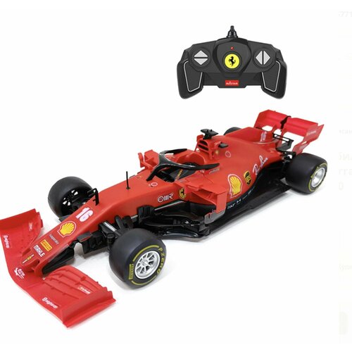 Конструктор-автомобиль на радиоуправлении Ferrari SF1000 1:16 65 деталей bburago 1 43 ferrari f1 alloy diecast car model sf1000 sf90 sf71h sf70h rb14 rb15 rb16 w10 leclerc kimi collection