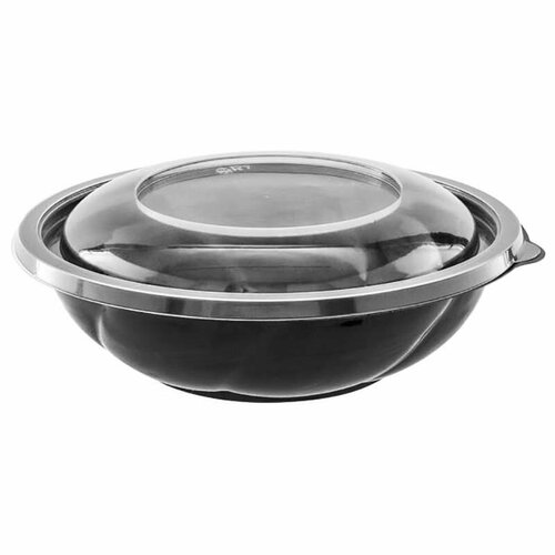 Контейнеры одноразовые с крышкой пластиковые, набор контейнеров пищевых 20 шт, объем 750 мл, Каштан Лайф