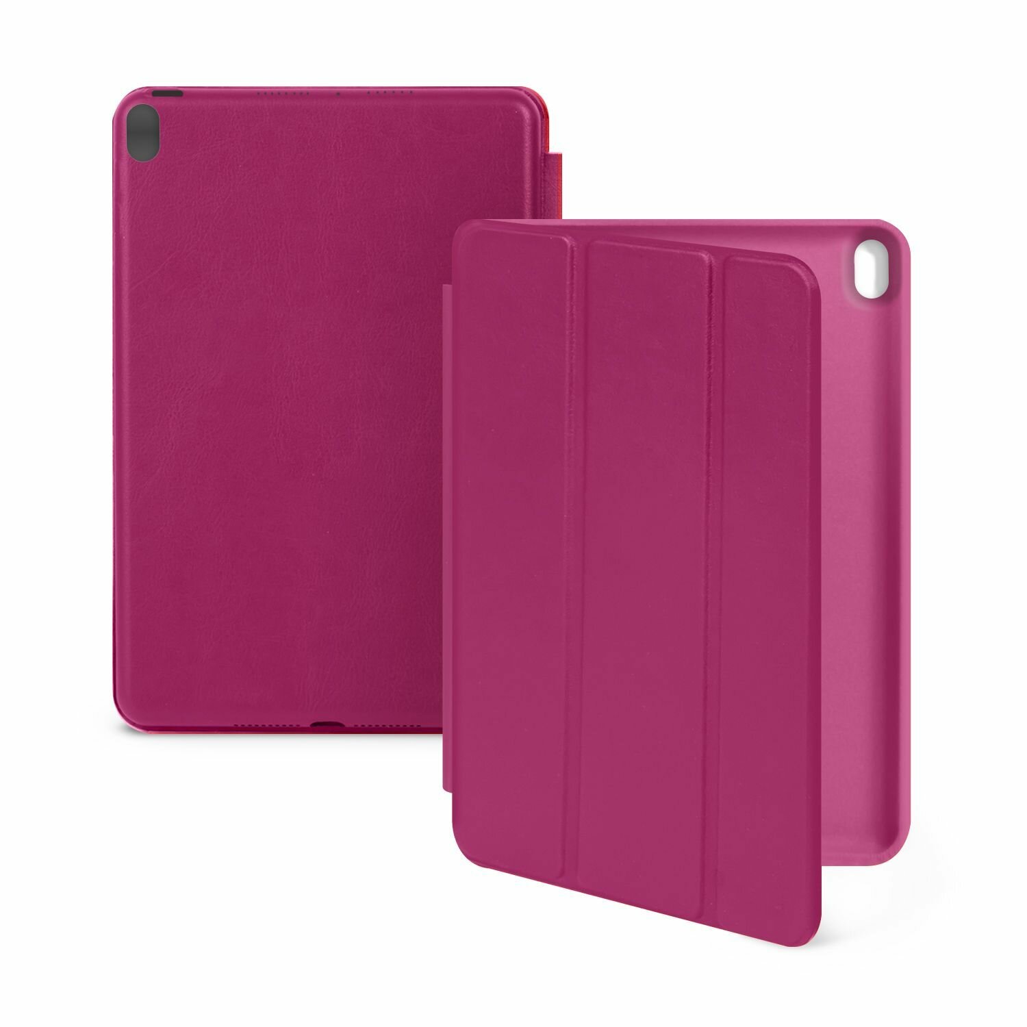 Чехол-книжка для iPad Mini 6 (2021) Smart case малиновый