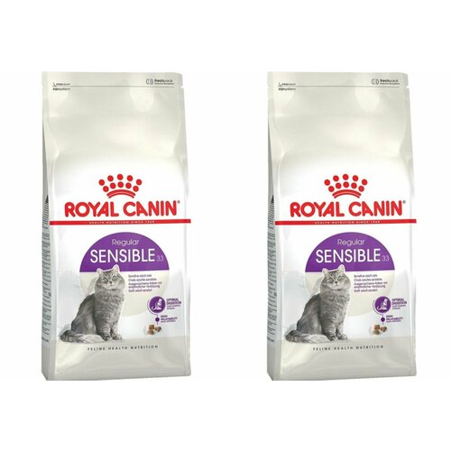 Royal Canin Сухой корм для кошек чувствительной пищеварительной системой, 200 г, 2 шт