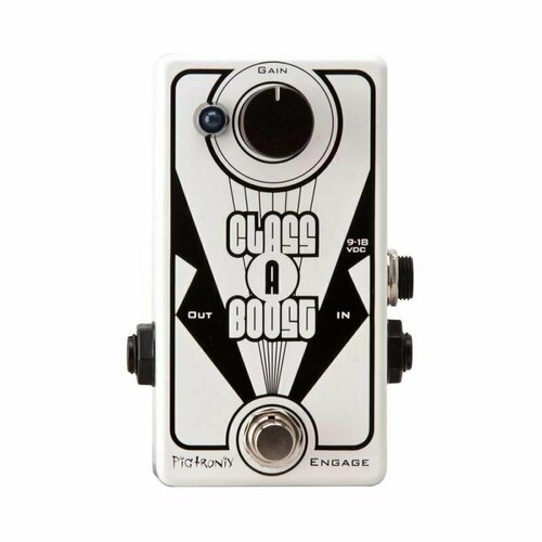 Pigtronix BST Class A Boost Педаль для бас-гитары бустер pigtronix bep bass envelope phaser эффект для бас гитары фэйзер