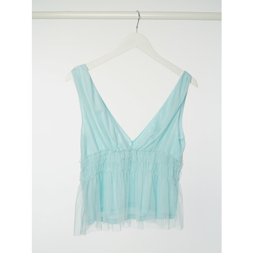 фото Топ tresophie, размер 44, голубой