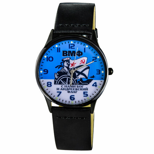 Наручные часы Kamukamu 750079, черный, синий