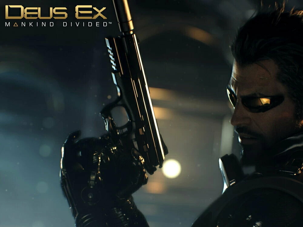 Плакат постер на бумаге Deus Ex-Mankind Divided/игровые/игра/компьютерные герои персонажи. Размер 21 х 30 см