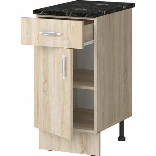 Напольный шкаф Комфорт-Питер 40 см 1 ящик 091 дуб сонома 911670