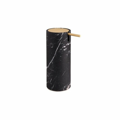 Дозатор для мыла WINDISCH BLACK MARQUINA MARBLE 90820CR черный/хром 68х160