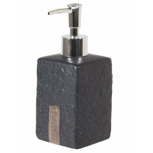 Дозатор для жидкого мыла BATH "Черный камень" 250мл