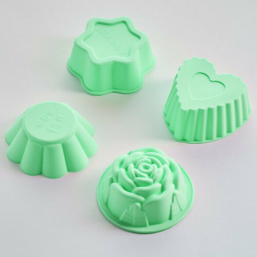 Набор форм для выпечки ассорти, 4 предмета