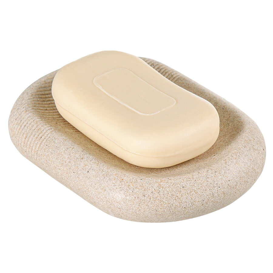 Мыльница Loup, бежевая, Bergenson Bjorn Bath, BB000062 — фото 1