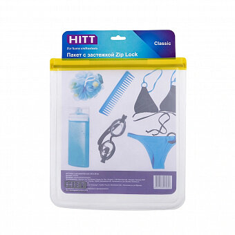 Пакет с застежкой Hitt ZIP LOCK 32,5х29 см - фото №1