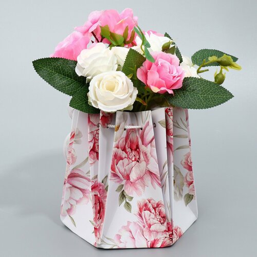 Аквабокс Цветы 165 х 165 х 165 см 306₽