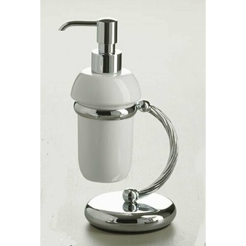 Дозатор керамический Stil Haus Giunone G720(08) настольный, хром