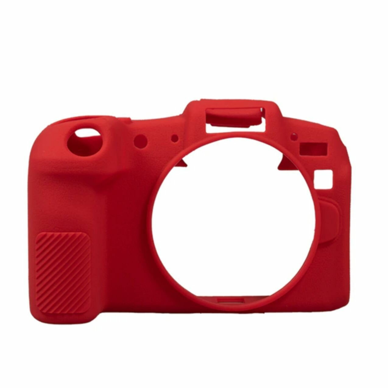 Силиконовый чехол CameraCase для Canon EOS R8 красный