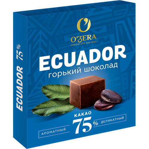 Шоколад OZera Ecuador 75% 90г