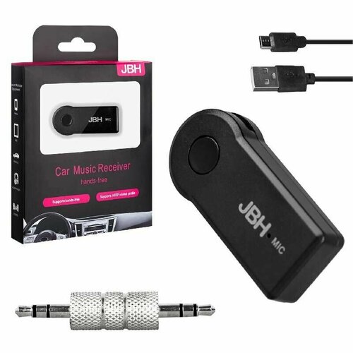 Bluetooth - AUX адаптер 3 5 мм стерео V 30 JBH BT-01BT-02 Аудиоресивер автомобильный 29900₽