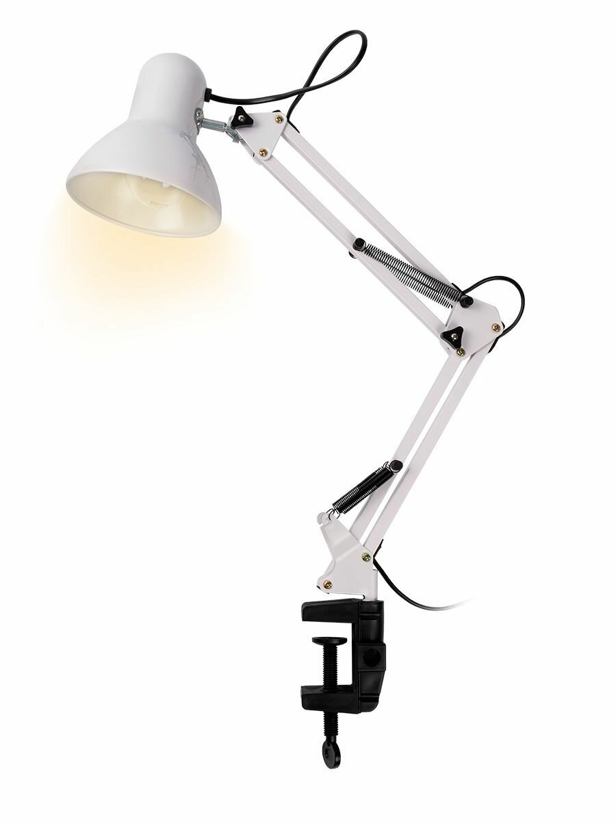 Настольная лампа ФАZА TBL-01-WH, цоколь E27, мощность до 60Вт