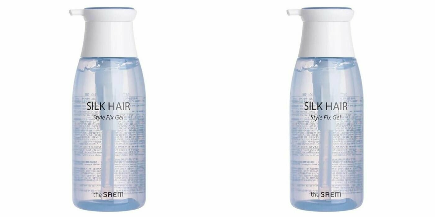 The Saem Гель для волос Silk Hair Style Fix Gel, 300 мл, 2 шт