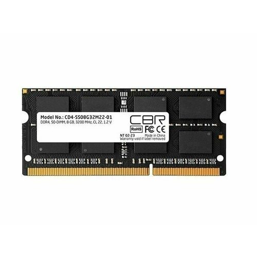 Оперативная память CBR DDR4 8GB CD4-SS08G32M22-01 297000₽